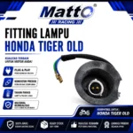 Fitting Lampu Honda Tiger Old | Soket Lampu Tiger Old | Dudukan Lampu Depan Honda Tiger Old | Matto Racing