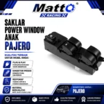 Saklar Power Window Anak Pajero | Tombol Kaca Elektrik Mitsubishi Pajero | Matto Racing