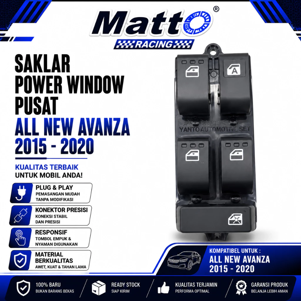 id-11134207-81ztl-mqra4ay709ov89 Saklar Power Window Pusat All Avanza | Master Switch Kaca Elektrik Toyota Avanza | Matto Racing - Gambar 1