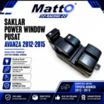 Saklar Power Window Pusat Avanza 2012-2015 | Master Switch Kaca Elektrik Toyota | Matto Racing