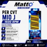Per CVT Mio J Yellow 1500 RPM | Per Kontra Yamaha Mio J | Per CVT Racing | Matto Racing