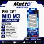 Per CVT Mio M3 Putih 1000 RPM | Per Kontra Yamaha Mio M3 125 | Per CVT Racing | Matto Racing