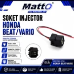 Soket Injector Honda Beat Vario | Socket Injektor Beat Vario | Konektor Injector Honda | Matto Racing
